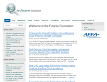 Tablet Screenshot of futuresfoundation.org.au